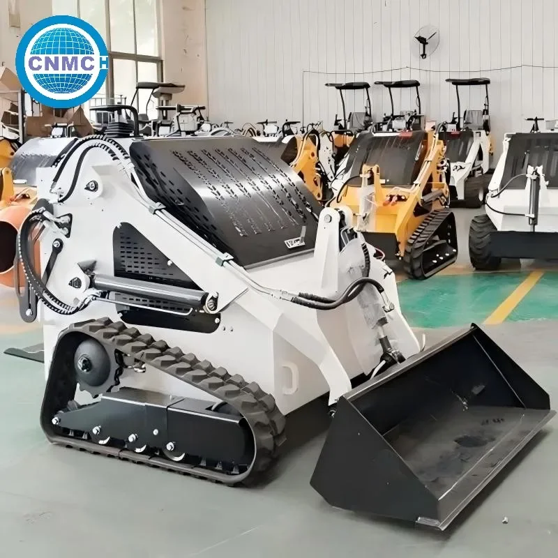 CNM-T460 Mini Skid Steer Loader Compact Stand-on Track Skid Steer Loader CE Certified Customized Skid Steer for Farm
