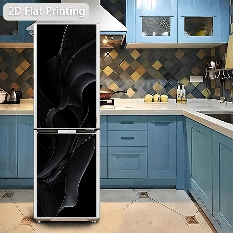 2D Pattern Printing Refrigerator Sticker 60x180cm, Refrigerator/Dishwasher Sticker, 
