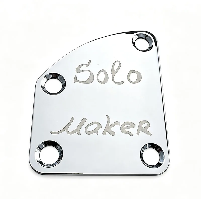 Electric Guitar Neck Plate Logo Custom Shop - view 4