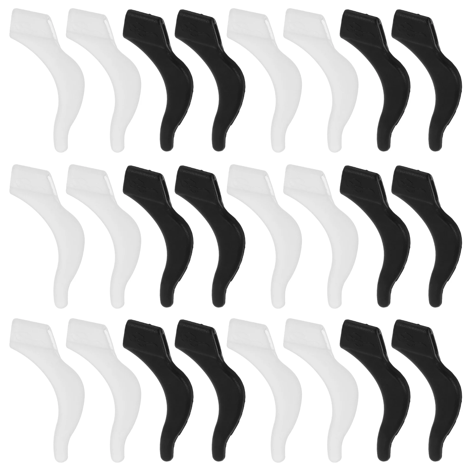 

Silicone Ear Sleeves Soft Eyeglass Temple Tips Sleeve Anti Slip Grips For Glasses Universal Replacement Cushions -