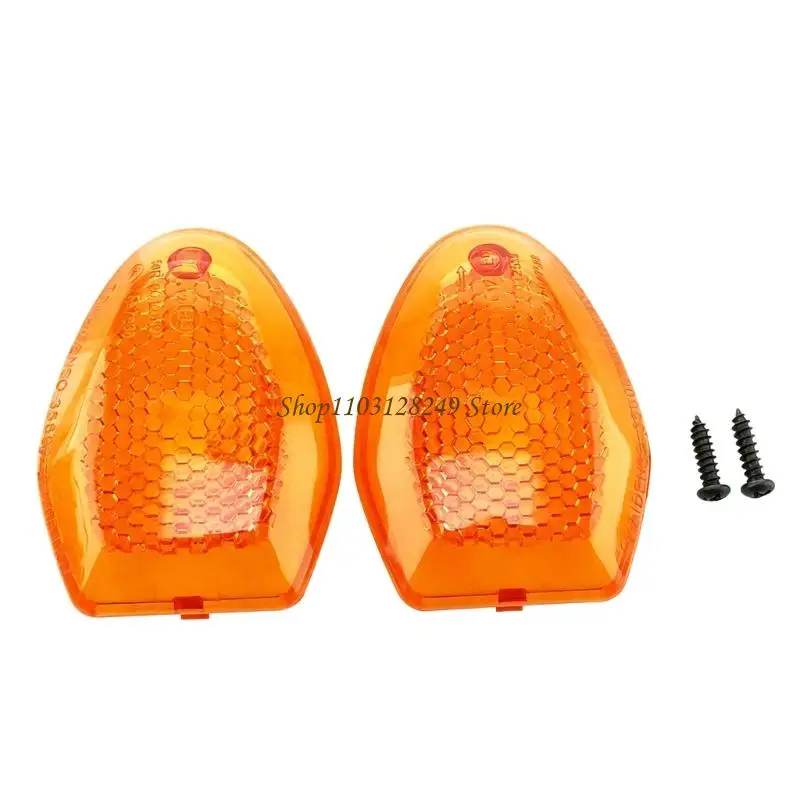 N5KD All Weather ABS Turn Light Lens for DR200S SV650X GSR750 GSF1250S Waterproof And Dustproof Motorcycle Light