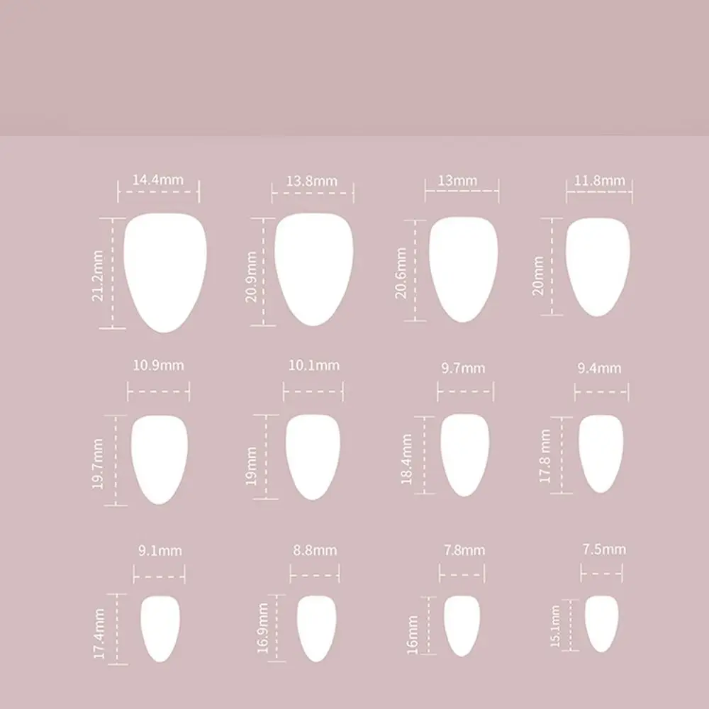 مانيكير طويل اللوز وراقصة الباليه الأظافر كاذبة القط العين نجوم اضغط على الأظافر انفصال ليوبارد مسمار نصائح النساء