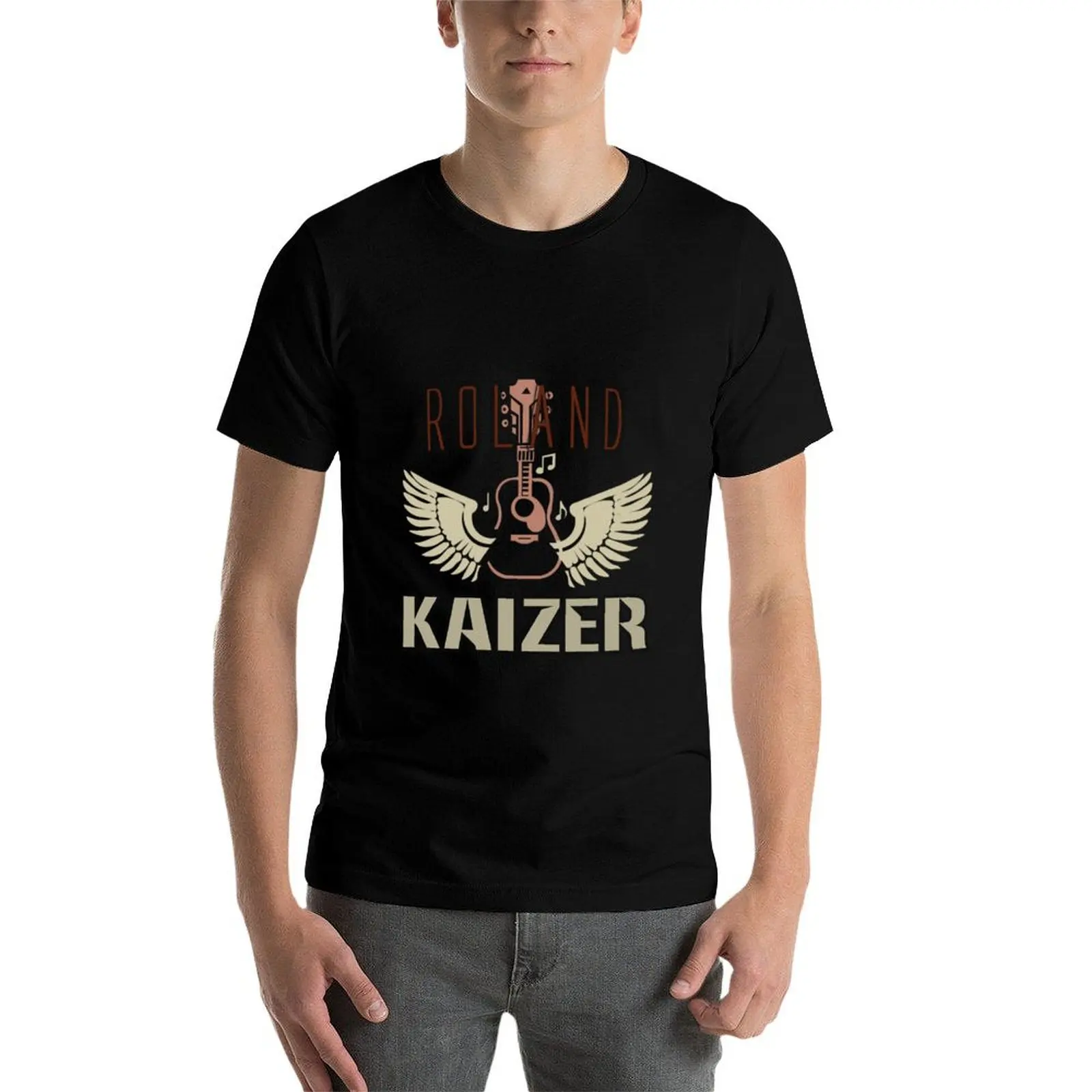 

Roland kaiser T-Shirt man t shirt heavy cotton t shirt man luxury man t shirt summer T-Shirt