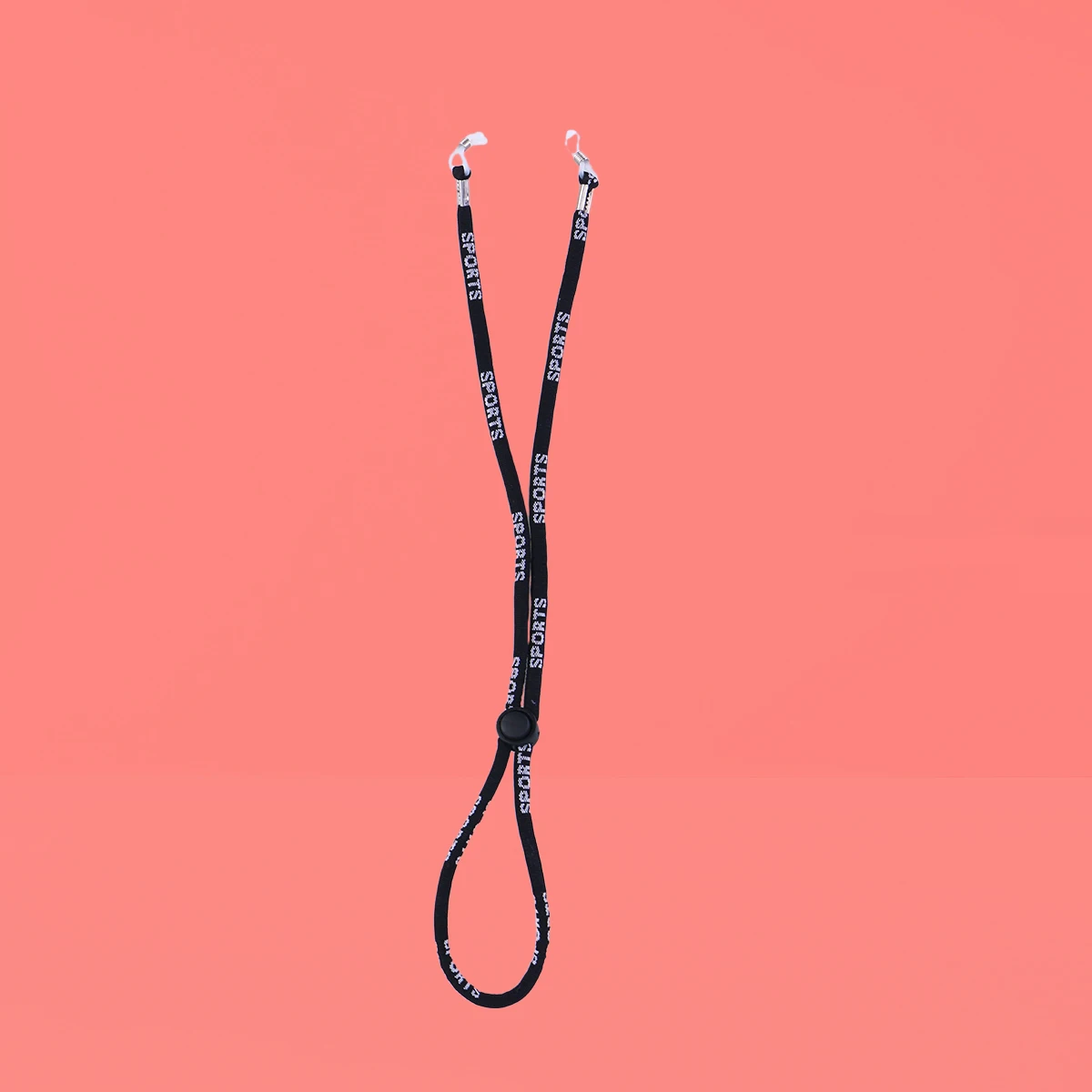 Eyewear Retainer Strap Anti-Slip Durable Glasses Holder Cord for Sports Activities Running Hiking Cycling Black