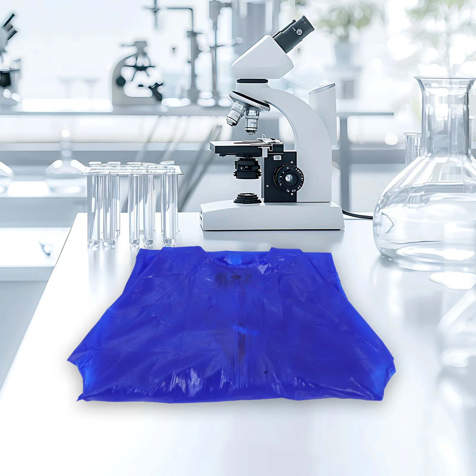 

Angoily Sleeve Waterproof Workwear Apron Lab Gown for Men and Women PVC Unisex Working Uniform