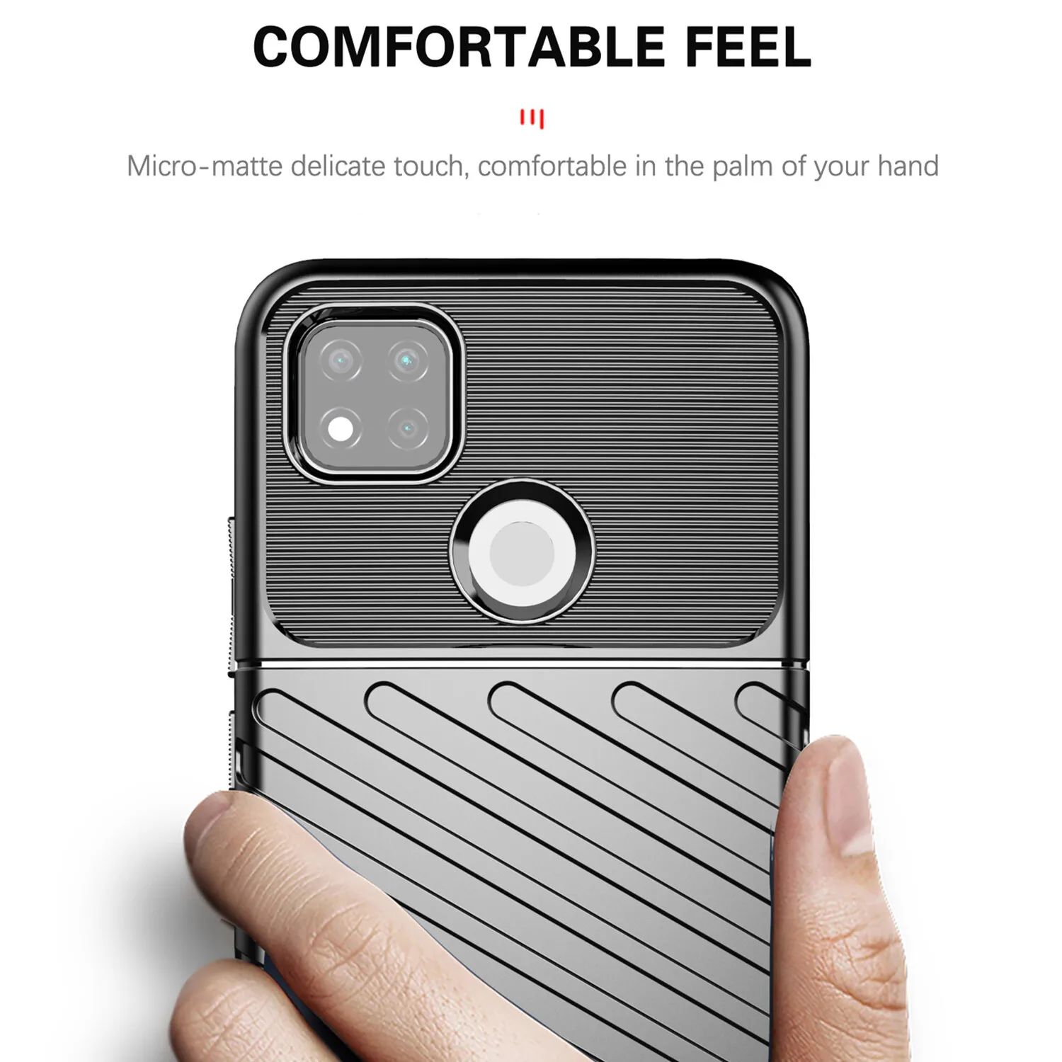 Matte Case Xiaomi C3 C31 Shockproof Silicone Mobile Shell For Mi Poco C55 Soft Thunder Back Cover