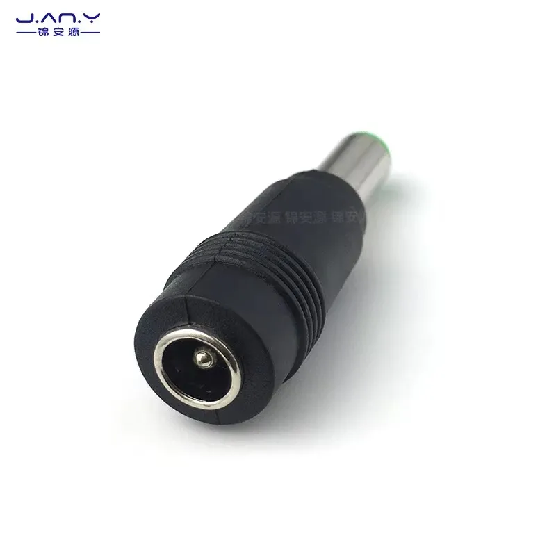 تيار مستمر 5.5*2.1 أنثى إلى 6.3*3.0 ذكر الكوع L على شكل محول طاقة الكمبيوتر المحمول محول الزاوية اليمنى