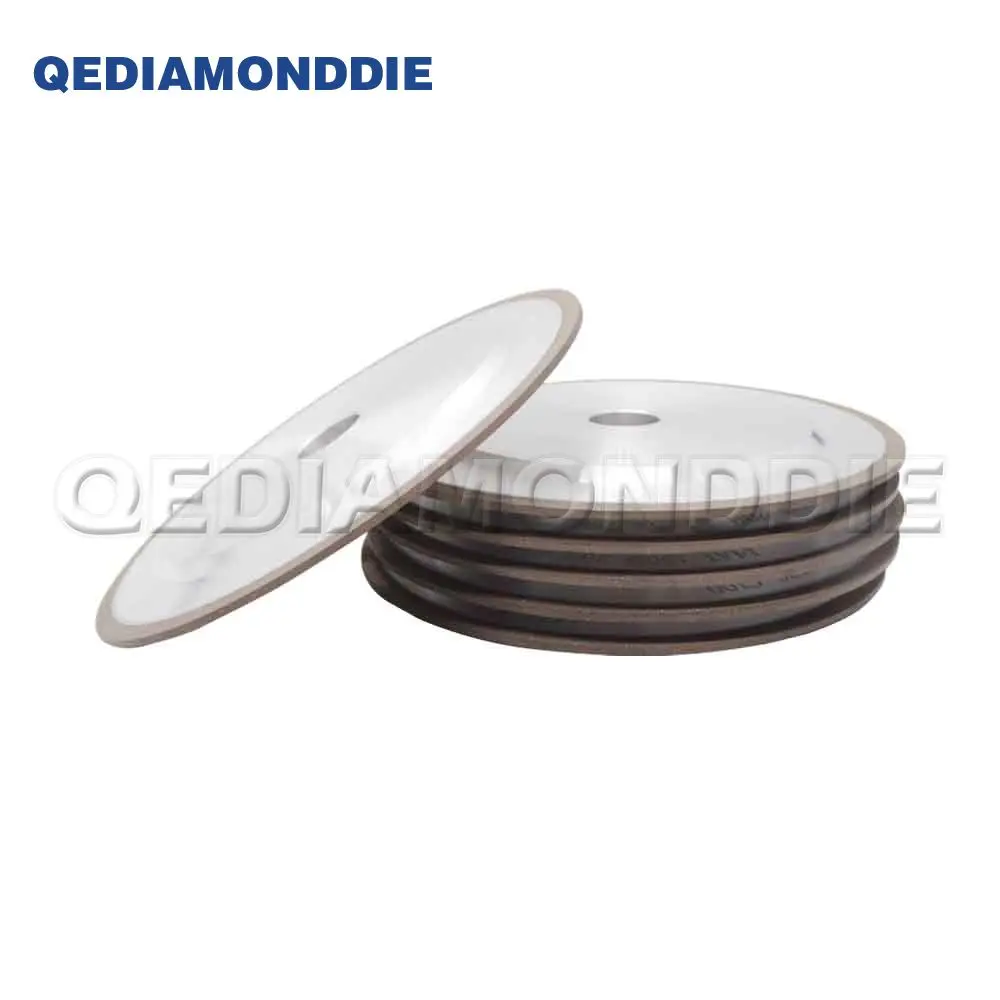 200mm Flat Shaped 14A1 Resin Diamond Grinding Wheel For Carbide Vertical Spindle Angle Grinding