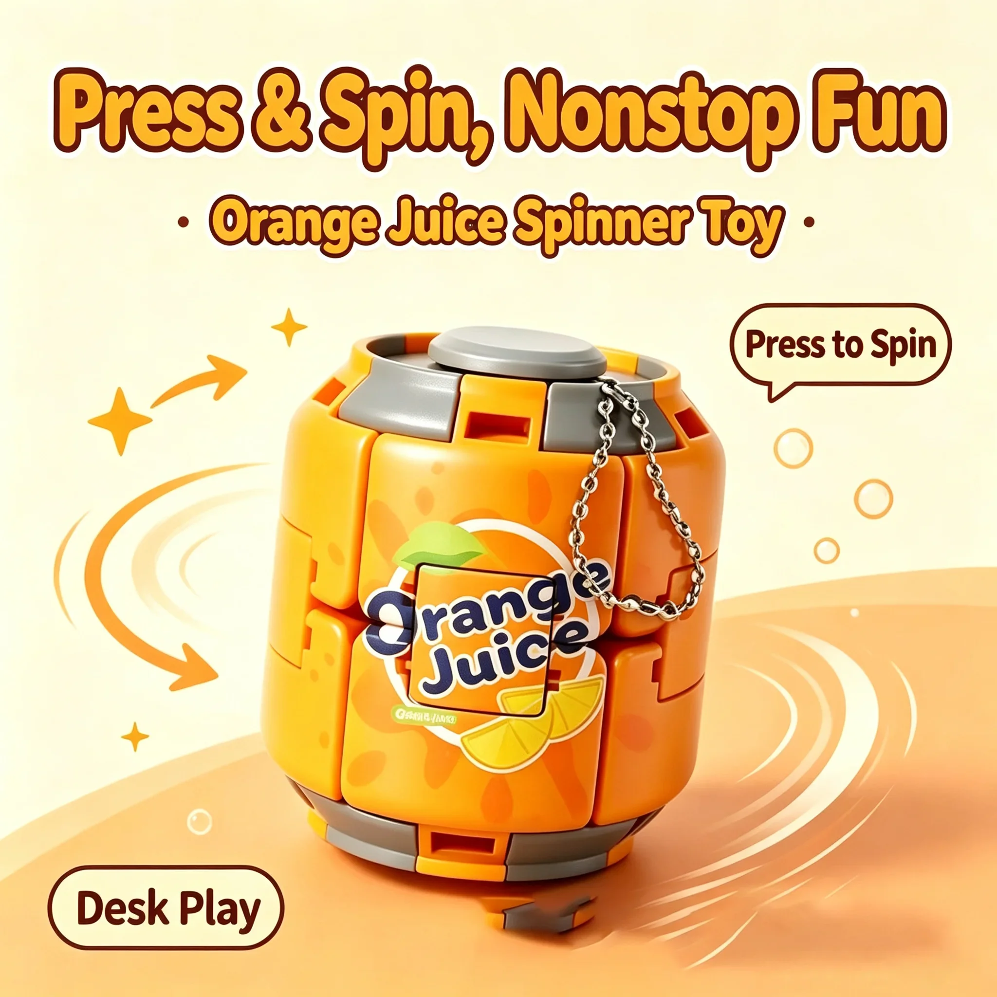 *popular 5cmCoke can slider creative stress-relieving toys fingertip spinners with pressing can designs for stress relief toys