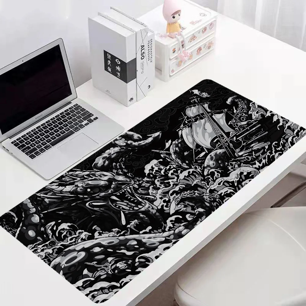 Davy Jones Locker Pc Gaming Accessories Anime Mouse Pad 900x400 Desk Mat Desktops Mousepad Mats Keyboard Extended Xxl Setup Mice