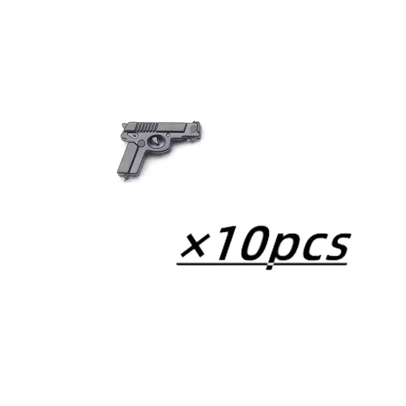 Granatenwerfer Armee Soldat Zubehör Waffen Pistole Brinquedo Stadtpolizei Militärfiguren Baustein Ziegelmodell Minispielzeug