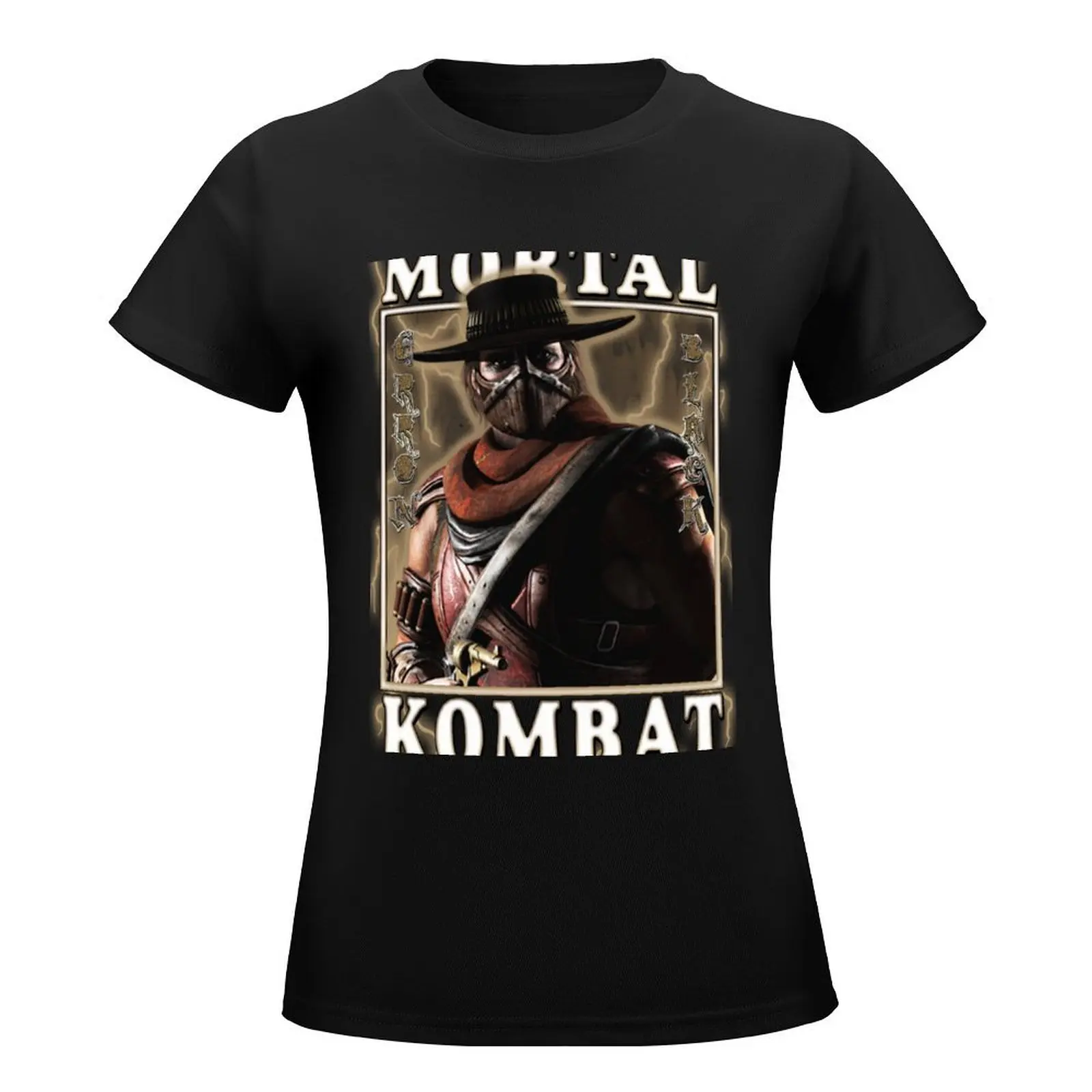 Mortal Kombat – Erron Black T-Shirt female shirts graphic tees vintage customizeds womans clothing