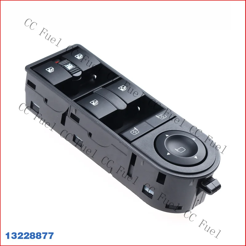 C+ Electric Power Window Master Control Switch For Vauxhall Opel Zafira 13228877