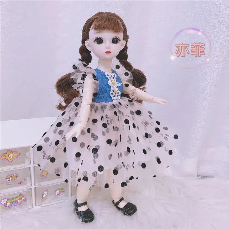 1/6 30cm Movable Multi-joint College Style JK Uniform DIY Dress Up Doll Girl Toys