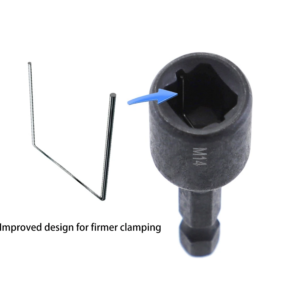 A904FHOT]1/4 Hex Shank Thread Tap Socket Adapter - HSS Straight Fluted Screw Tap for Machine Tapping Threading Tool 6Pcs