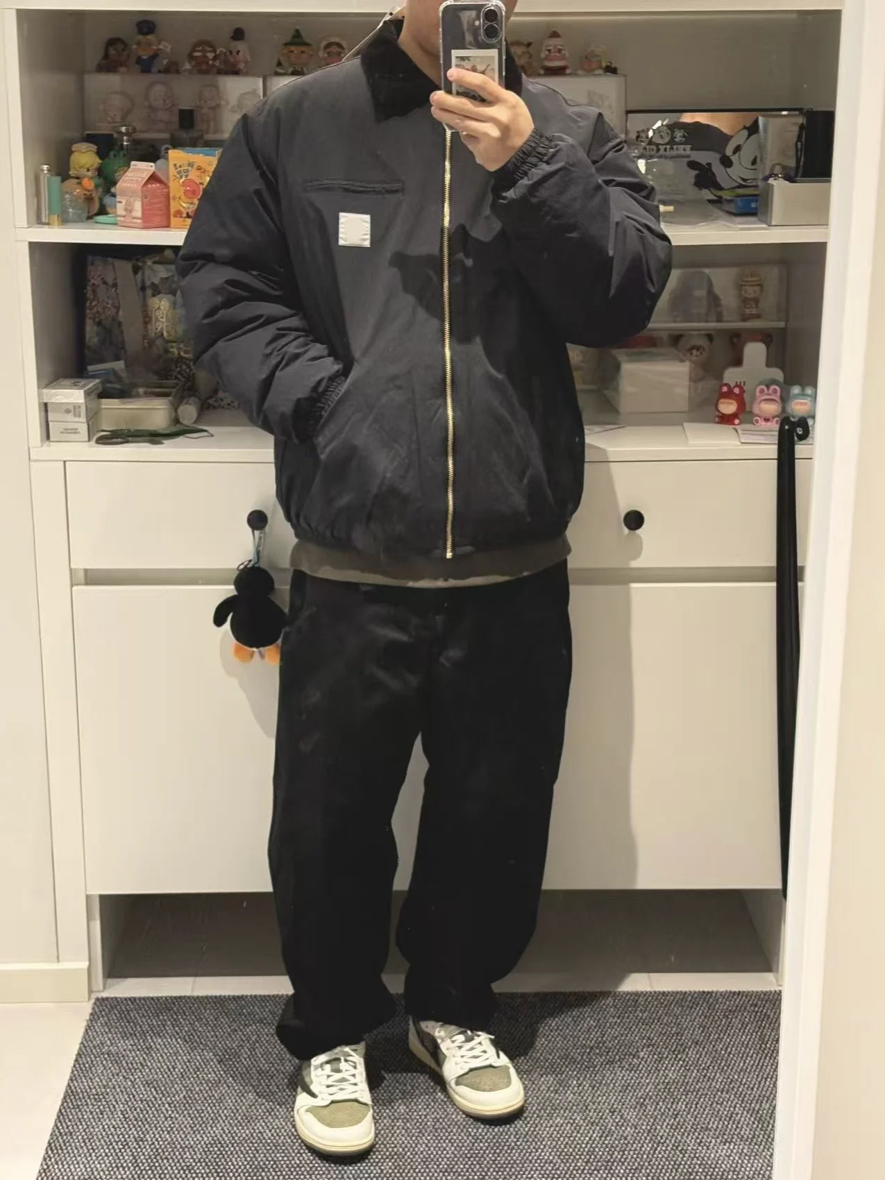 ملابس عمل للأزواج من ديترويت أسفل Jaet Thi نسيج النايلون Ci كاجوال Sle تصميم ريترو معطف شتوي عالي الشارع Faion