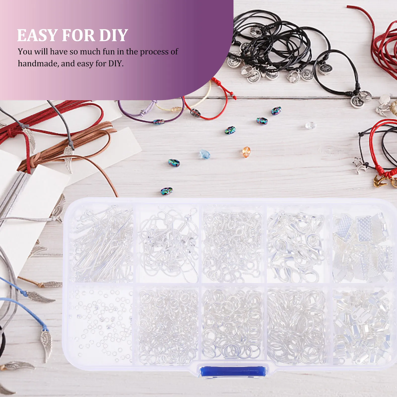

Black DIY H made Metal Rings Hooks Earring Accessories Decorative Jewelry Parts Supplies For Making Earrings Gifts