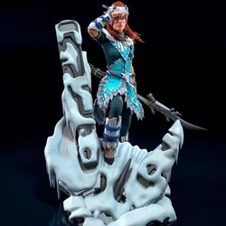 1/24 Scale Model Kit Resin Figure Action RPG Horizon Zero Dawn Aloy Miniatures GK Unassembled and Unpainted Diorama Toys