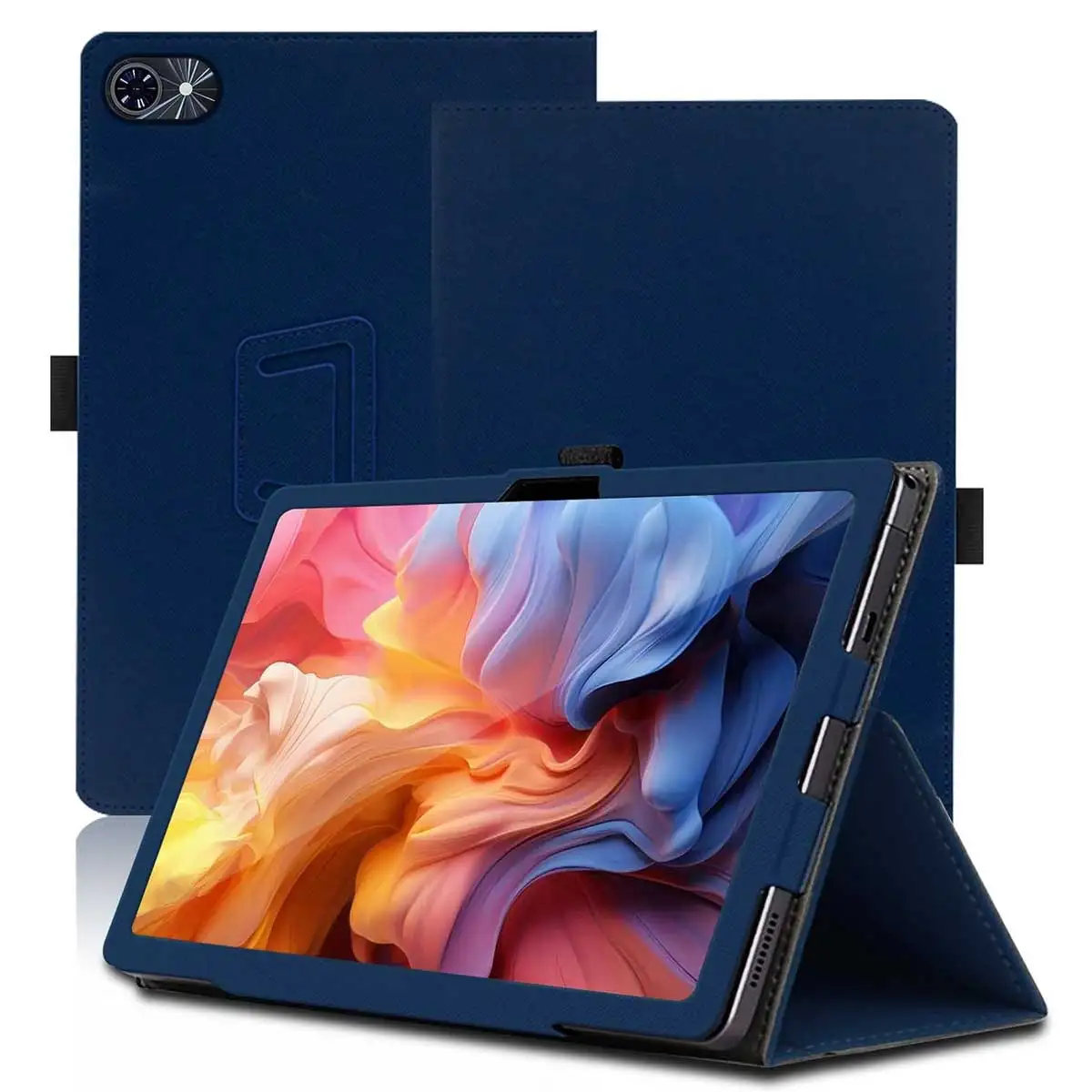 Tablet Case Cover for TABWEE T80 Tablet 10.5inch,Multi-Viewing Angles,Slim Light Shell Stand Cover  with Hand Strap and Pen Slot