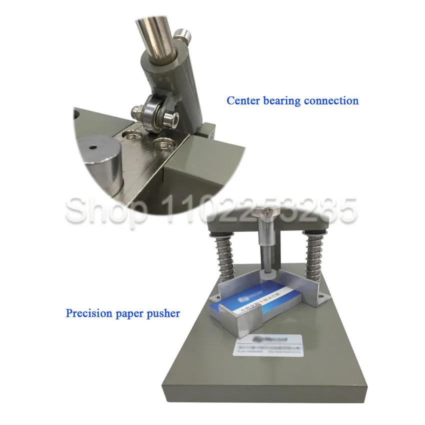 Manual Corner Rounder Die Cutter With Paper-Pressing Device 25mm Cutting Height Heavy Duty for Printing Packaging Industry