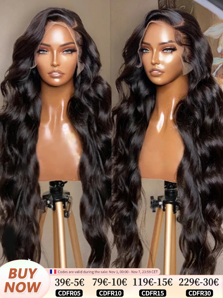 Body Wave Wig For Women Human Hair Brazilian Wigs 13x4 Lace Frontal Wig 4x4 Closure Wig Bleached Knots Natural Hairline Jarin