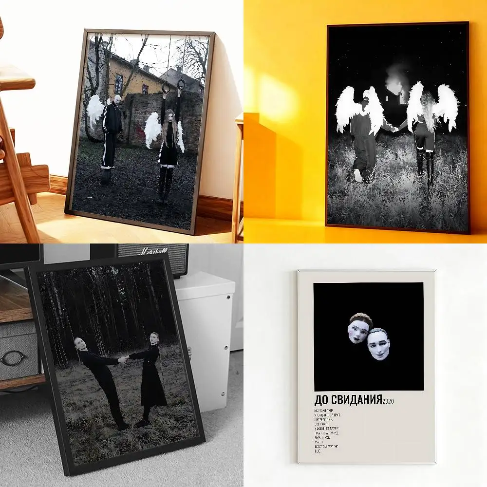 

I-IC3PEAK Poster Prints Wall Art Painting Picture Gift Living Room Bar Restaurant Dec Sticker Large