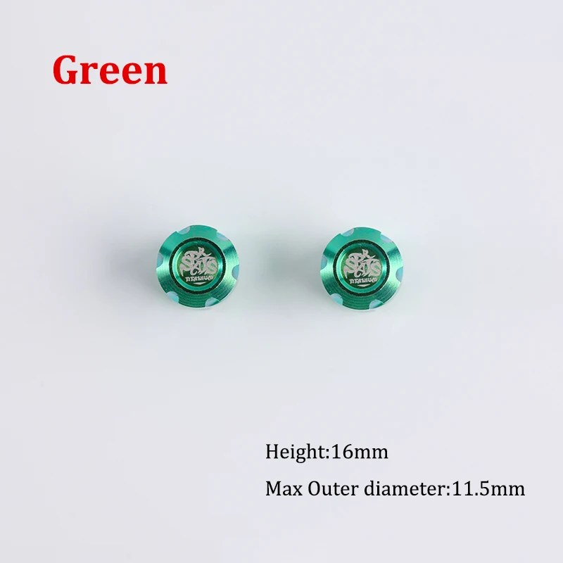 2pc Titanium Valve Cover Waterproof Dustproof MTB Road Bicycle Cap Removal Tool Cycling Parts Accessories