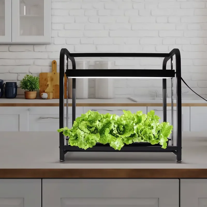 Easy Installation 120cm T8 Full Spectrum LED Grow Light Tube 4FT Connectors IP44 Rated Aluminum Alloy Adjustable Height