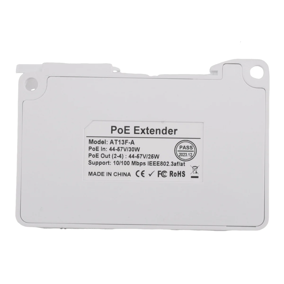 جديد 3C-1 إلى 3 منافذ PoE موسع السلبي المتتالي IEEE802.3Af لموسع نقل منفذ IP لمفتاح POE NVR IP (1 قطعة)