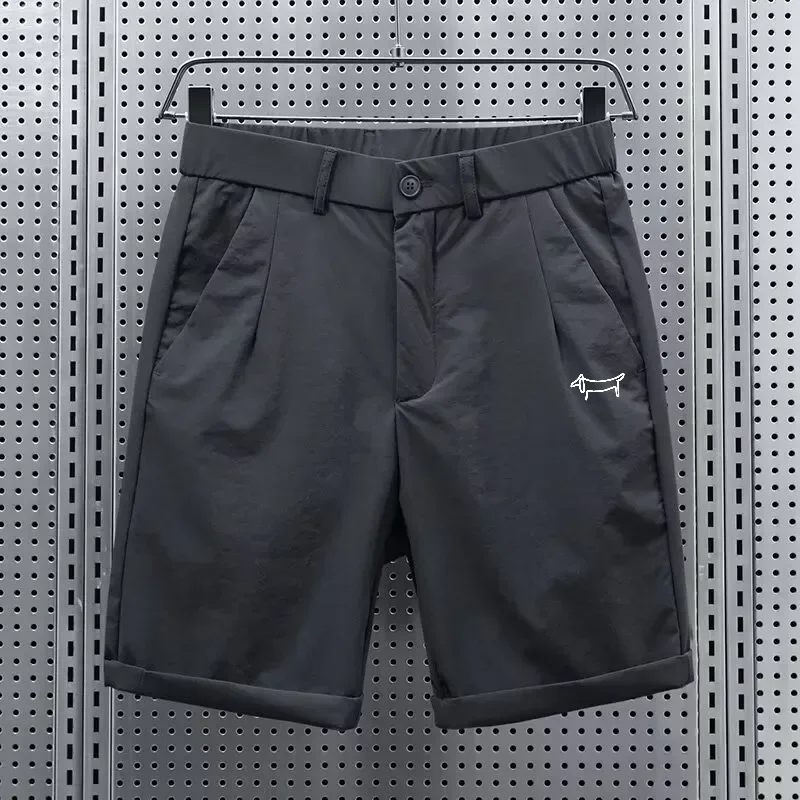 Men's Golf Shorts Summer New Comfortable Breathable Loose Overalls Pants Business Fashion Casual Men's Golf Clothing