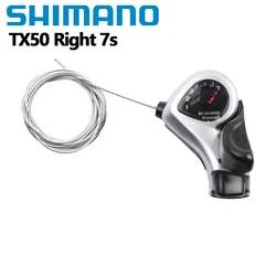Shimano Tourney TX50 Shifter Lever 7Speed SL-TX50 Thumb Shifter Gear Lever 3S 6S 7S For MTB Mountain Bike Thumb Shifter Plus