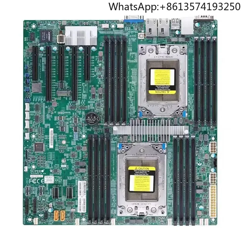 【Best-selling】second-hand H11DSi motherboard EPYC 7002 series 2TB registered ECC DDR4 2666MHz SDRAM H11DSi server motherboard
