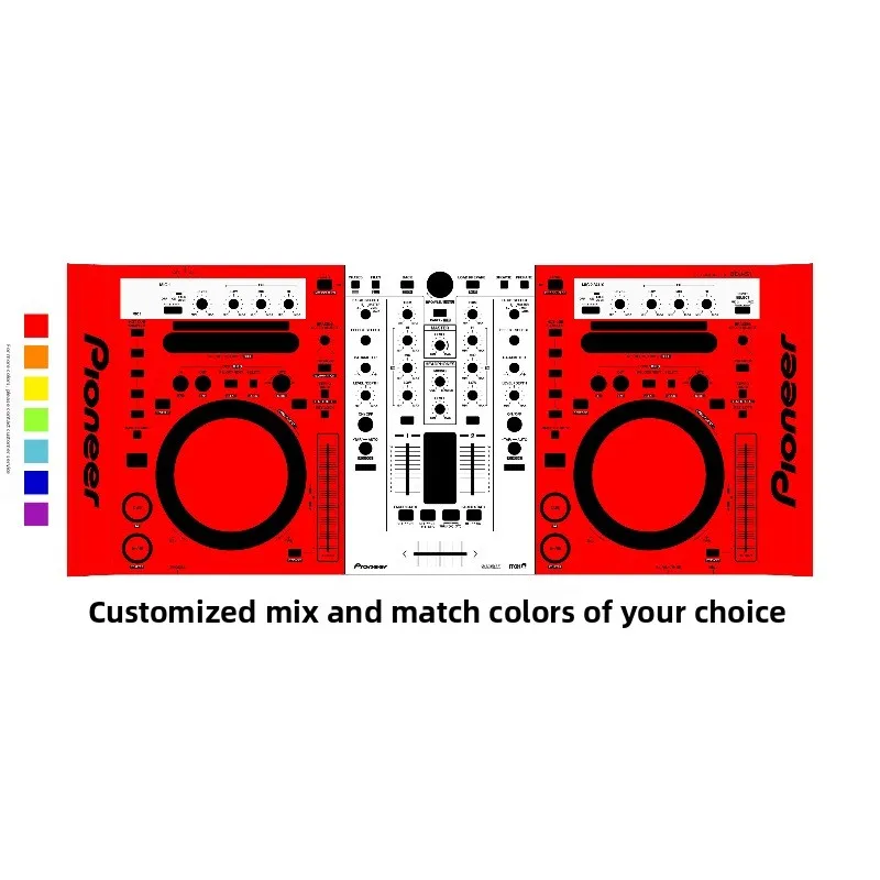 Skin para controlador Pioneer ddj-s1 - pegatinas coloridas Pioneer - personalizables