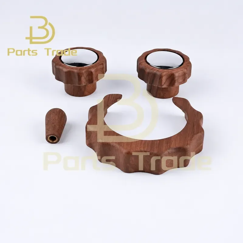 for Lelit Bianca V3 Mara X Walnut Solid Wood Steam Knob Brewing Head Anti-scalding Ring Accessories