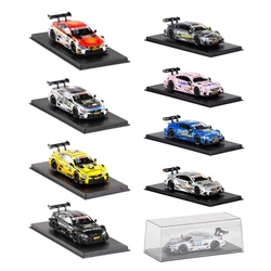 1/43 DTM Racing Toy Car Model BMW M4 Mercedes-Benz F1 RMZ CiTY Free Wheels Miniature Display Collection Gift For Children Boys