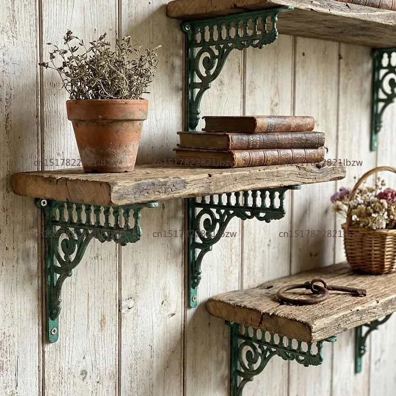 Vintage, Cast Iron, Bracket, Baffle Frame, Triangular Bracket, Personalized Bracket, Wall, Right Angle, Fixed, Wall Hanging
