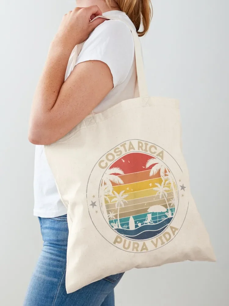 Costa Rica Souvenir - Pura Vida Reminder Tote Bag tote bag bags woman 2025 Tote Bag