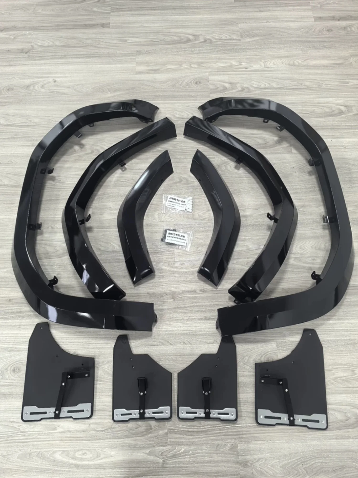 Car Fender Flares Arch Wheel Eyebrow Protector Mudguard Sticker for Toyota land cruiser LC250 2025
