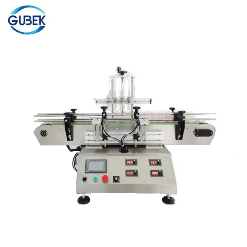 GUBEK Small Bottle Refill Liquid Cup Filling Machine For Essential Oil And Juice Beverage Water