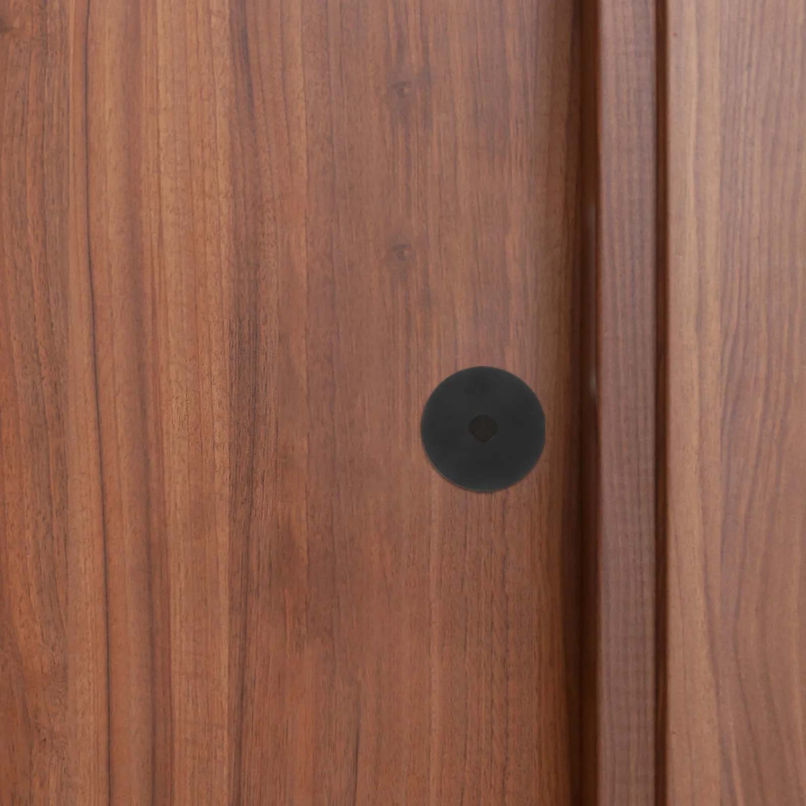 1 Set 67Mm Stainless Steel Door Hole Cover Plate Round Screw Mount For Front Entry Privacy Doors Universal Deadbolt Hole Filler