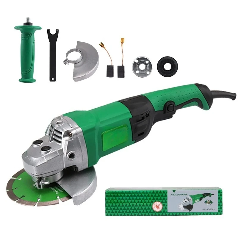 OEM / ODM Service 110V 220V 150mm 6 Inch Electric Angle Grinder Machine For Metal Cutting Sanding