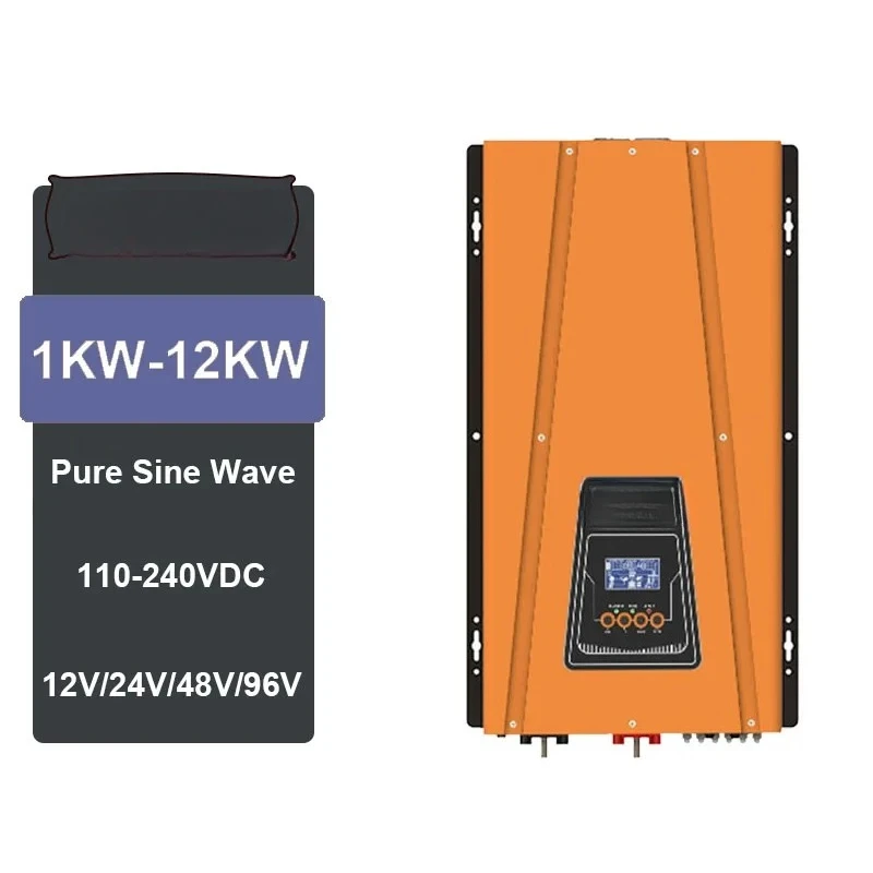 3KW 5KW 6KW 8KW 10KW 12KW Pure Sine Wave Power Inverter 24V 48V to 220V 230V 234V Dc to Ac Solar Inverter