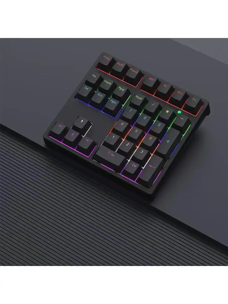 652F لوحة أرقام سلكية USB لوحة مفاتيح رقمية 34 لوحة مفاتيح أرقام رئيسية لأجهزة الكمبيوتر المحمول