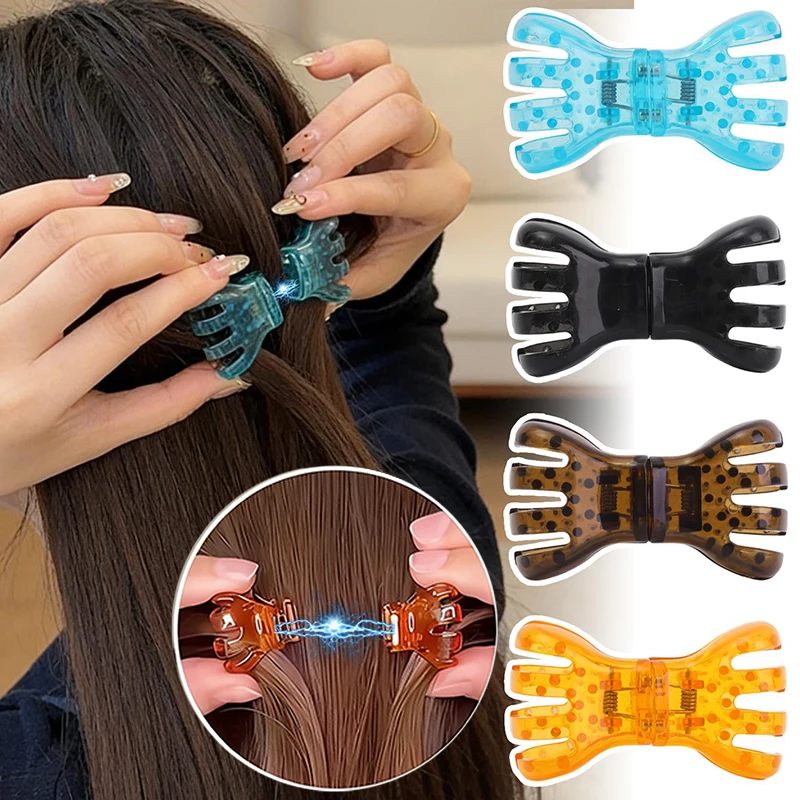 

1/4pcs No Slip Smart Magnetic Hair Clip Korean Magnetic Hair Barrettes Ins Hairpin Elegant Women Girls Hair Styling Accessories