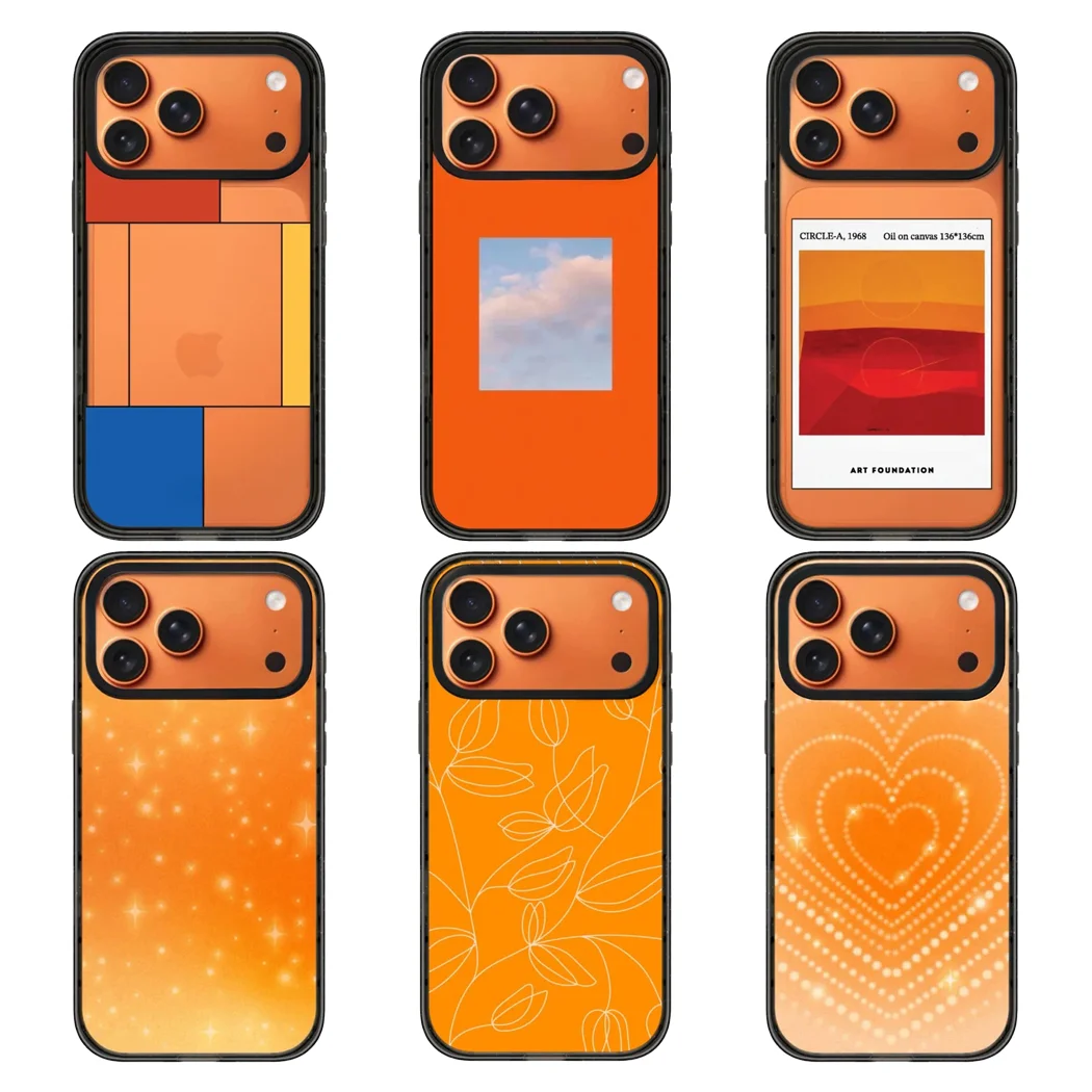 

Color Block 2.0 Acrylic Black Border Phone Cover for IPhone 12 13 14 15 16 17 Pro Max Case for IPhone 17 Air