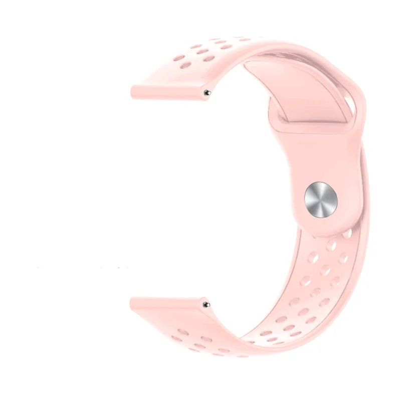 

Breathable Silicone Strap For OPPO Watch 3 3Pro 4Pro X X2 Bracelet Reverse-buckle Adjustable Durable Air Holes Sport Loop Band