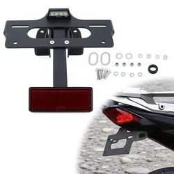 License Plate Holder Fit For Honda NC750X 2021 2022 2023 2024 2025 2026 Motorcycle Rear Tail Tidy Fender Eliminator Bracket Kit