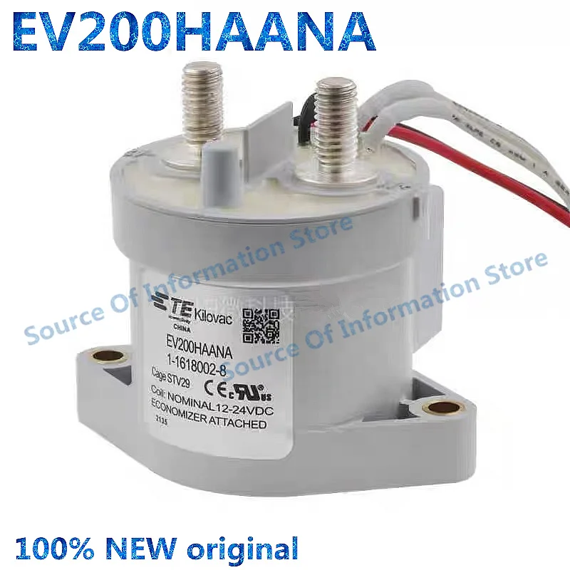 

EV200HAANA Contactor, Automotive Relay, 1-1618002-8, 12-24VDC