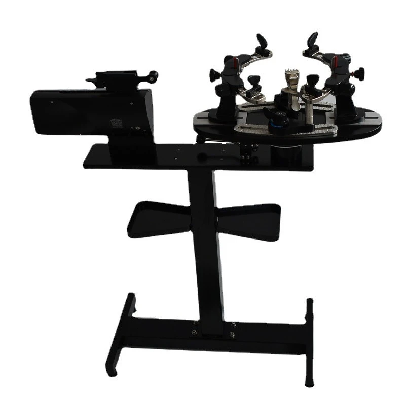 Desktop computer automatic racket wire drawing machine Winding device, threading device, mesh feather dual-purpose tool