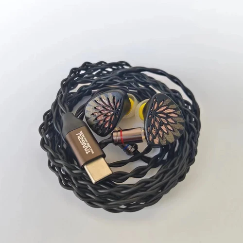 TANGZU YuXuanJi TPLX Auriculares intrauditivos con construcción de zinc y controlador dinámico de topología de 10 mm